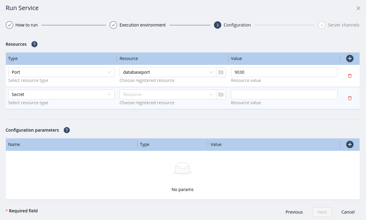 deploy service database.03.05