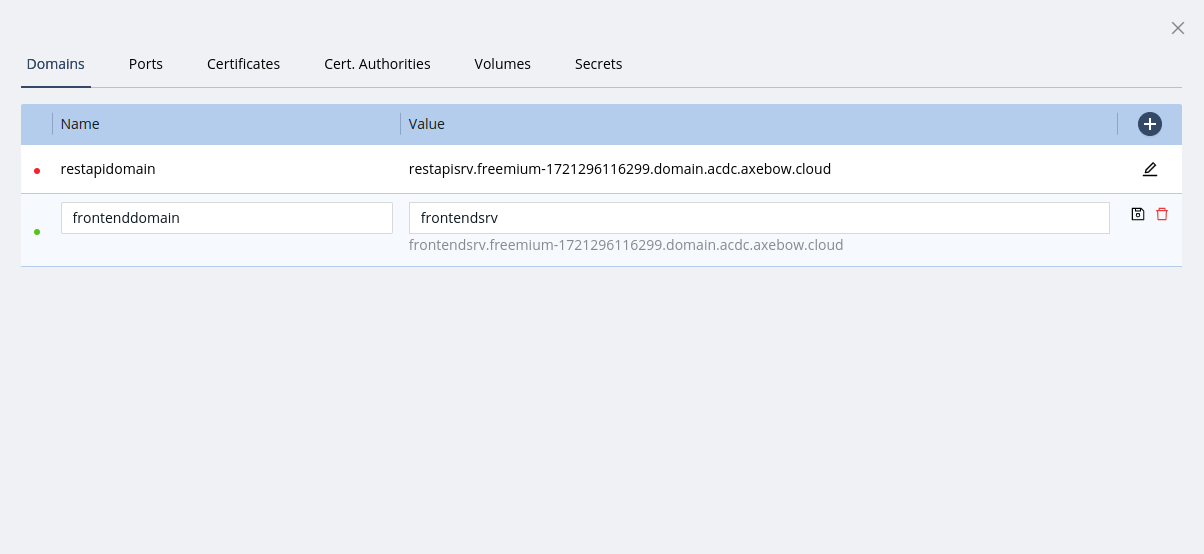 deploy service frontend.03.03