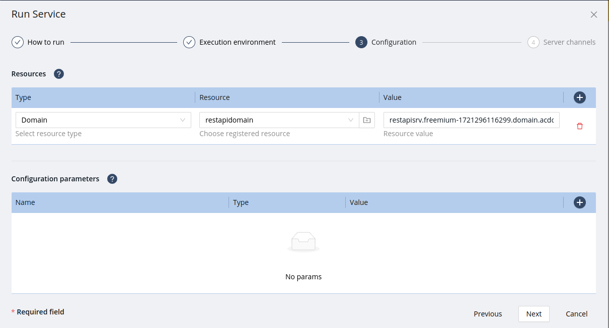 deploy service rest api.03.04