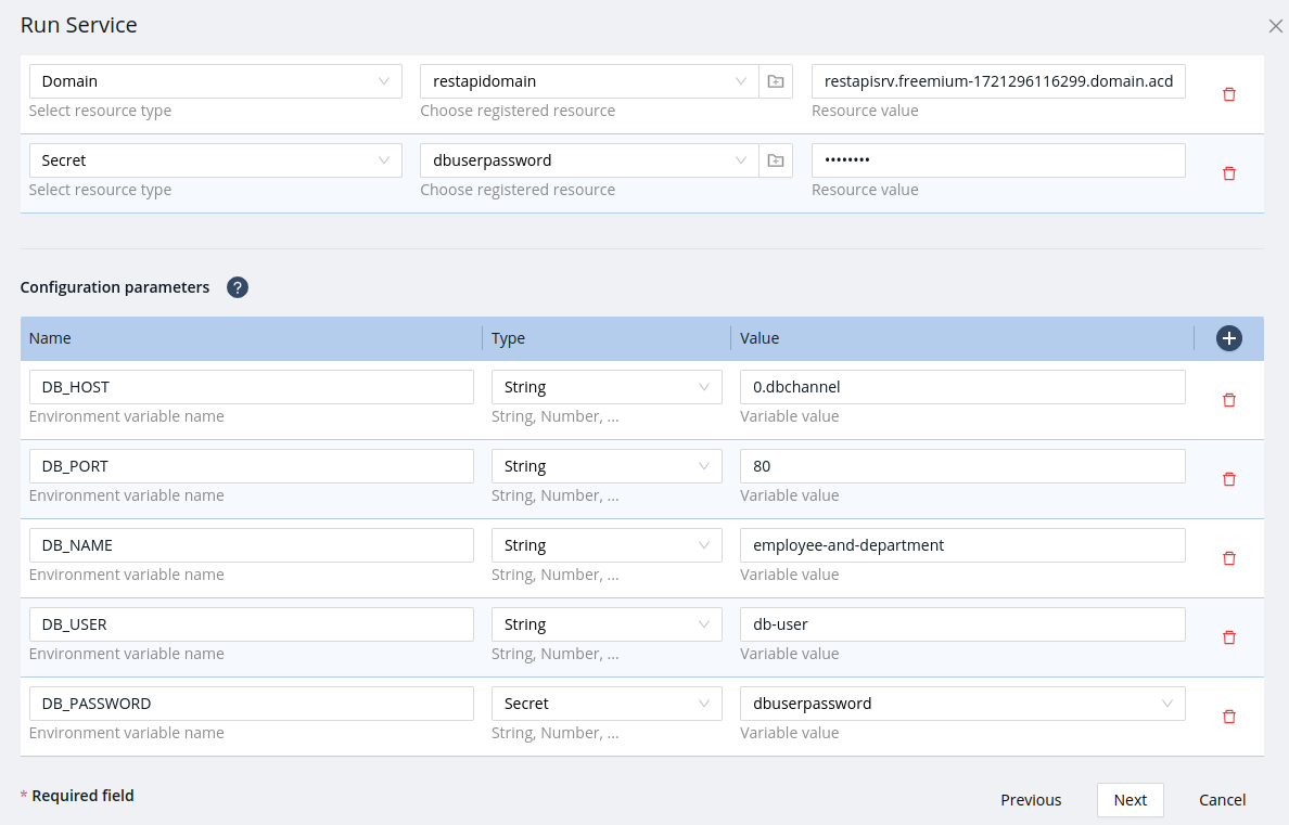 deploy service rest api.03.07